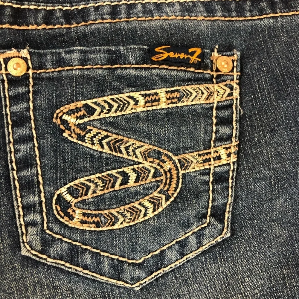 Seven7 denim jean shorts 4